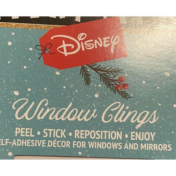 Disney Nightmare Before Christmas Window Clings No Sleep Till XMAS NEW - Picture 5 of 8